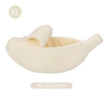 강아지 드라이룸 바나나 모양 애완견 고양이 침대 집 매트 내구성 개집 강아지 쿠션 바구니 따뜻한 휴대, 05 04_01 40x15x10cm
