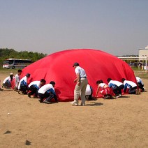 놀이와행사 바람잡는 특공대/운동회용품, 빨강