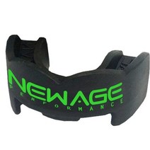 New Age Performance Sports Mouth Guard for Boxing MMA Martial Arts Judo Jiu Jitsu Improves Balance S, Black