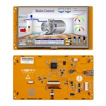 STONE 4.3 ~ 10.1 인치 스마트 HMI TFT LCD 디스플레이 모듈 터치 컨트롤 화면 소프트웨어 + 직렬 인터페, 01 7 inch