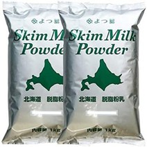 일본 요츠바 스킴 밀크 파우더 탈지 분유 1kg X2, 단일상품개