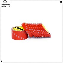 카페영업용 벽면고정 넉넉한길이 점성상시유지 양면목공테이프 양면부착테이프, 8mm /길이33m_1EA