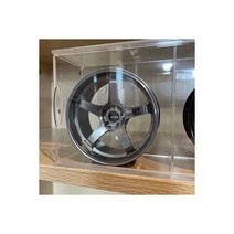 차량용피규어 어른장난감 키덜트 다이캐스트 15 자동차 모델 BBS 스틸 단조 휠 창의적인, Advan GT (grey)