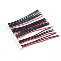빠데리충전 무선충전 배터리방전 1PCS 10CM 2S 3S 4s 5s 6S 7S 8S 9S 10S1P 밸런스 충전기 케이블 22 AWG, 07 8S