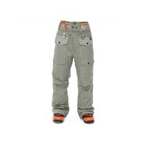 [슈가포인트] NILE P - KHAKI/OLIVE/ 레귤러핏 / 탈부착 허리 스노스커트