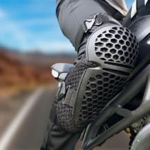 전동 킥보드 MTB 자전거 라이딩 사이클 싸이클 오토바이 바이크 안전 보호 사고 무릎 정강이 보호대 용품 장비, 통기성 무릎 보호대(2P 1set)