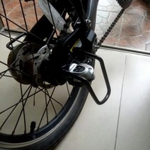 전기 자전거 Rear Derailleur 보호기 샤오미 Qicycle Ef1 가드 바 행거 피하는 Dae, 01 Black