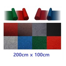 체육관 무대 전시장 방염 파이텍스 블루 매트 바닥보호 부직포 눈비 강당, 1개, 그레이 200cmx100cm