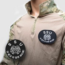 패치 특수부대마크 원형 타원형 전사 6종