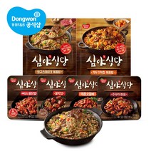 동원 심야식당 야식 6종 4개 골라담기 닭발 오돌뼈 주꾸미 불막창 볶음밥 안주, 6. 깍두기막창볶음밥 450gx2개_1. 뼈없는불닭발1