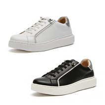 (21SS)마쯔 여성 베이직 밴딩 스니커즈 3.5cm LCWS28M126