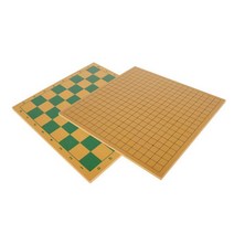 VJSLVKSL 홍송 육형제바둑 3부평판 체스판 19줄 양면 바둑판 재고1909EA, 퍼니파니쿠팡 본상품선택