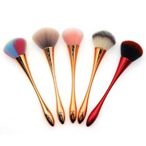 이모쿠비 고급형 로즈골드 더스트 브러쉬, 차콜, 1개