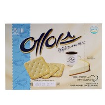 신상품 해태 에이스 뉴욕 치즈 케이크맛 364g 사무실 간식 파티 커피 티타임, 뉴욕치즈케이크맛364g x 2개, 뉴욕치즈케이크맛364g x 1개