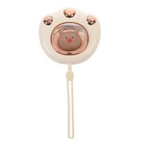 곰발바닥 LED 손난로 휴대 USB 충전식 방한 겨울철 주머니난로, 손난로 곰발바닥-핑크