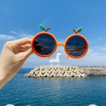 제주 귤 선글라스 (선귤라스) 여행 소품 코디 신혼여행 기념품 오렌지 한라봉 안경