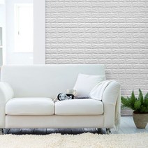 폼블럭 2.3M/ 인테리어 벽돌 폼벽지 블럭아이 파벽돌, 더e몰 핑크