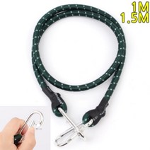 비너타입 컬러 고리줄바 1M 고무바 탄력고무줄, 1.5M