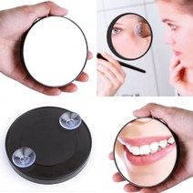 삼미호 흡착식 메이크업 확대 거울 화장손거울, 5X