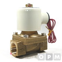 볼밸브 효신 솔레노이드밸브물용HPW 15A AC 220V, 색상:[색상]본상품