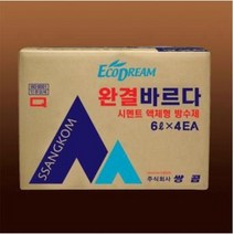 쌍곰 완결 바르다, 24L(6L×4개입)