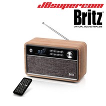 브리츠 BA-RBT1 레트로 라디오 올인원 블루투스 스피커 - JBSupercom