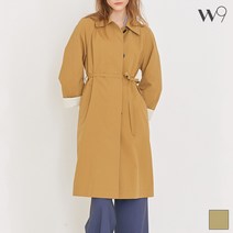 W9 [W Collection] 벨티드 맥코트형 트렌치_TMJTB23W11-T