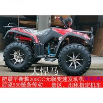 산악 4륜 오토바이 화물 ATV 바이크 4륜구동 오프로드 산악자전거 내충격 허머클럽 경관대여 ATV250CC, 충격 방지 허머 밸런스 샤프트 2