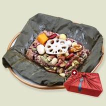 거궁 착한연잎밥270g~이상(10+1개) 건강한한끼 다이어트 맛있는 잡곡밥 오곡밥 영양 찰밥 즉석밥, 거궁연잎밥(10+1개)+보자기+노리개, 270g, 1개