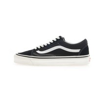 정품 반스 올드스쿨 36 D 애너하임 팩토리 블랙 화이트 VN0A38G2P C1 Old Skool Anaheim Factory black true white