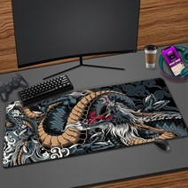 게임패드 조이스틱 컨트롤러 pc게임패드 대형 게임 마우스 패드 중국 용 액세서리 HD 인쇄 사무실 컴퓨, 05 1000x500x3mm, 02 SBC-2