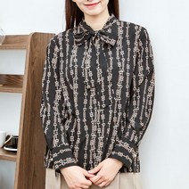 코지시크 / 체인 보타이 블라우스