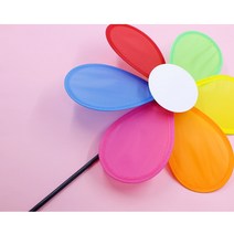 칼라 천 바람개비 만들기세트 그리기바람개비