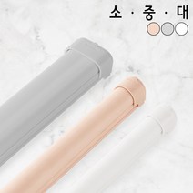 부드러운 전선몰딩 데코 1M, 색상/사이즈, 회색 - 소