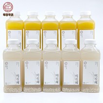우리두리 박식혜 수제 단 호박 전통 식혜 선물세트 감주 안동 느린 단술 500ml 반반 10개세트, 호박식혜500ml5개+일반 500ml5개