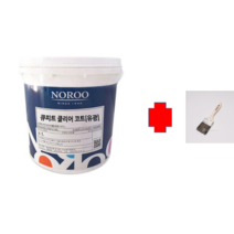 노루페인트 큐피트 클리어코트 외부 벽화 및 그래픽 디자인 상도 드라이비트 상도 4L 수성 코팅제 유광/무광투명, 유광투명