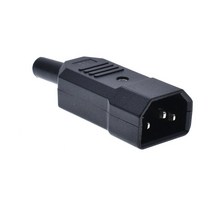 AC 플러그 250v10a IEC320 C13 C14 PDU UPS 유선 전원 콘센트 인라인 케이블 조립 전기 패널 설치 소켓, C14 BX-10_5PCS_3P
