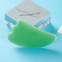 속살괄사 마사지 바디 몸 종아리 등 목 어깨 괄사 은 옥 천연 구아샤 스톤 보드 로즈 쿼츠 구아샤 플레이트 페이스 스크레이퍼 도구 얼굴, 짙은 녹색