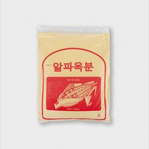 [제일농산] 알파 옥분 5kg(봉), 5kg, 1개