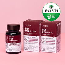 유한양행 유한 코엔자임 Q10 1개월분 2개월분 3개월분 4개월분 큐텐 항산화 혈압 감소 동시 케어 고큐텐 코큐텐 혈액 순환 개선제 코엔자인 코자임 코쿠탠 코엠자인 영양제, 30정, 2박스