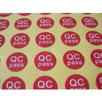 스티커인쇄기 스티커 라벨기 제작기계 출력기 QC PASS 자체 접착 종이 라벨 스티커 공장 제품 제조 품질, 02 red