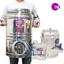 라이프앤굿 업소용 대형 스텐물통, 전기물끓이기 40호