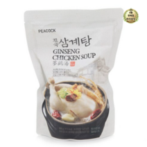 라이브잇 피코크 진국삼계탕, 888g, 5개