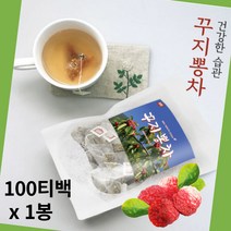 대용량 국내산 꾸지뽕 100% 열매 잎 꾸지뽕차 100티백 먹는법 효능 구지뽕 구찌뽕, 1통
