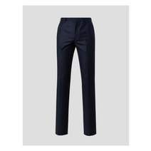 갤럭시 갤럭시 네이비 체크 Normal Fit 정장 팬츠 (GA1902U08R)