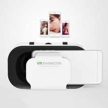 바이브vr vr풀트래커 ar글래스 3D 가상 현실 VR 안경 Shinecon 영화 및 게임 휴대용 4.7 ''-6.53, 한개옵션1, 한개옵션0