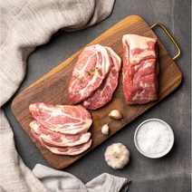 지리산 흑돼지 목살 500g 1kg 구이용 수육용 캠핑 숯불 구이 바베큐, 목살 (수육용) 500g, 1개