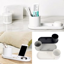 데스크테리어 오거나이저 데스크정리 오거나이저, 쿨그레이