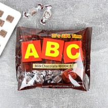 롯데제과 abc초콜릿 187g 초콜렛 초코렛, 단품