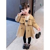 레드호호 여아트렌치코트 봄가을 키즈아우터 봄가을코트